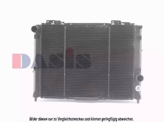 Радиатор охлаждения ДВС 011000N AKS DASIS