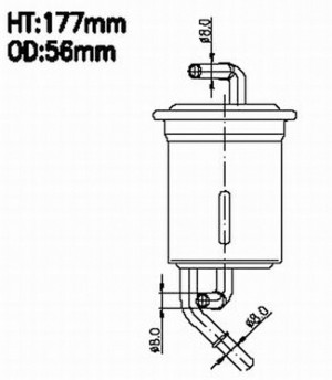 Фильтр топливный FSP13114 AZUMI