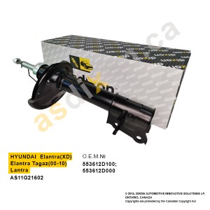 Амортизатор подвески AS11G21602 ASDIXON