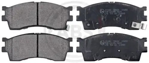 Колодки тормозные дисковые 37180 ABS