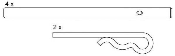 Система тормозная (ремкомплект) FAC164 ABEX