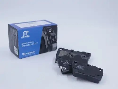 Колодки тормозные дисковые BP1050 AKNUK