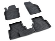 Коврики салона полиуретан черный Volkswagen Tiguan 2007- АГАТЭК A.003.151.PL A003151PL AGATEK