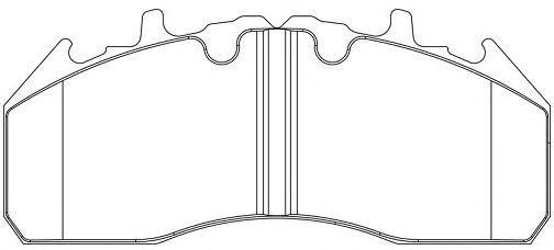Колодки тормозные дисковые G6963FE ABEX