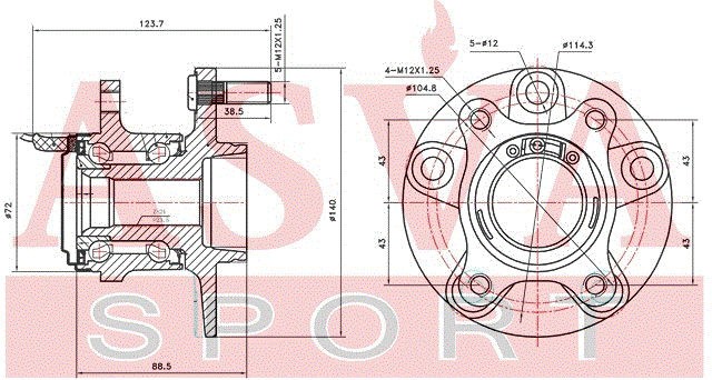 2000079562292 SZWH-SX4BR ASVA
