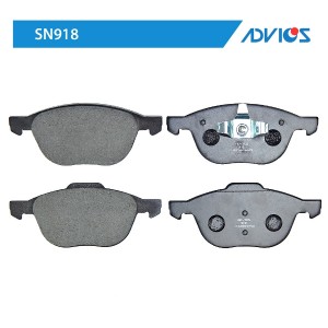 Колодки тормозные дисковые SN918 ADVICS