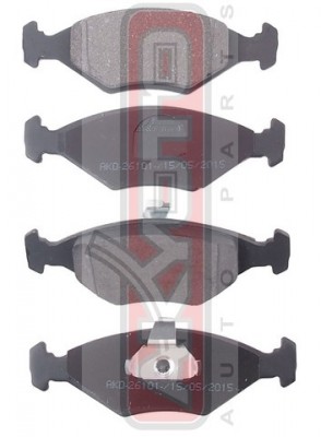 КОЛОДКИ ТОРМОЗНЫЕ ДИСКОВЫЕ ПЕРЕДНИЕ AKD-26101 AKYOTO