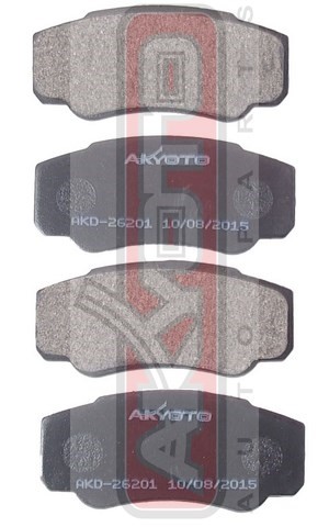 Колодки тормозные дисковые AKD-26201 AKYOTO