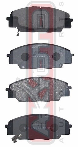 Колодки тормозные дисковые AKD-8423 AKYOTO