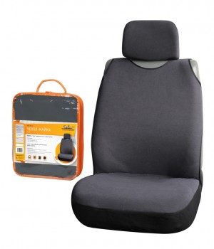 Чехол-майка Сио передняя(1шт.), цвет серый, материал велюр ASC-SS-11 AIRLINE