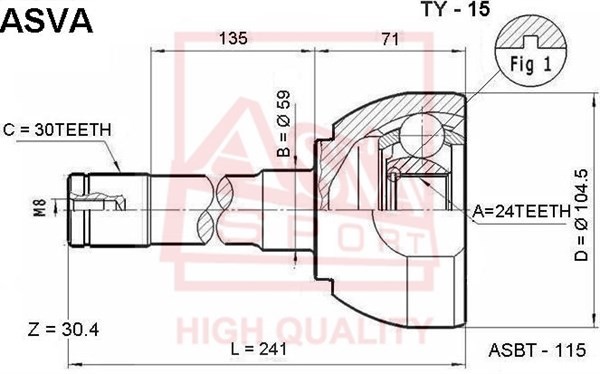 2000019990017 TY-15 ASVA