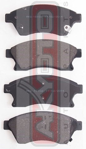 Колодки тормозные дисковые AKD-18102 AKYOTO