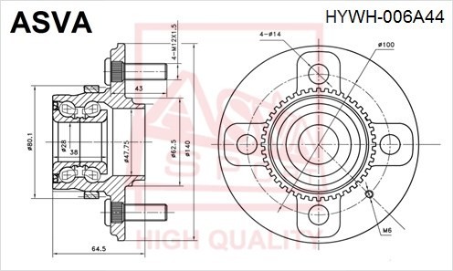 2000079543826 HYWH-006A44 ASVA
