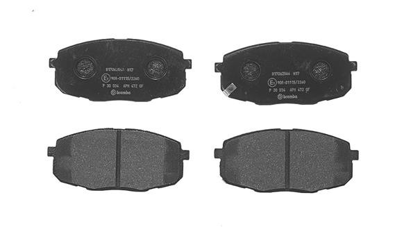 Колодки тормозные P30034 BREMBO