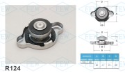 Крышка радиатора FUTABA  R124   (0.9 кг/см2) R124 FUTABA