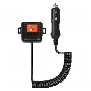 Прикуриватель-разветвитель на 2 гнезда с витым шнуром ASP-2-05 AIRLINE