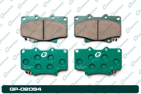 Колодки тормозные дисковые GP-02094 G BRAKE