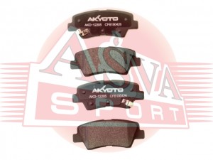 Колодки тормозные дисковые AKD-12205 AKYOTO