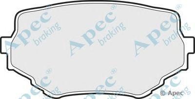 Колодки тормозные дисковые PAD903 APEC BRAKING