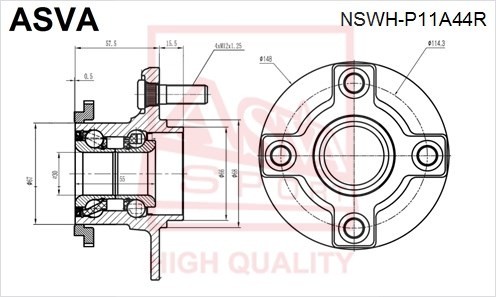 2000079543536 NSWH-P11A44R ASVA