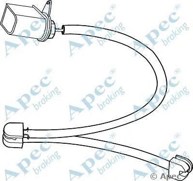 Датчик износа тормозных колодок WIR5229 APEC BRAKING
