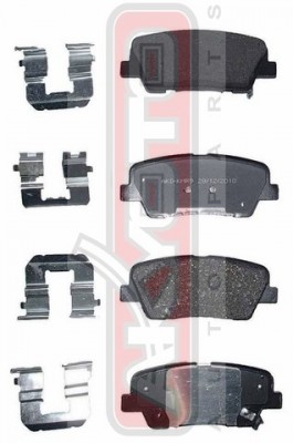 Колодки тормозные дисковые AKD-KMR9 AKYOTO