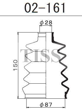 Пыльник ШРУСа 02161 1 56 MARUICHI