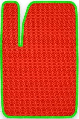 Комплект передние + задние + перегородка