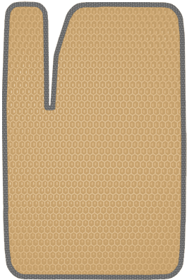 Комплект из 2-х ковров на передние сидения