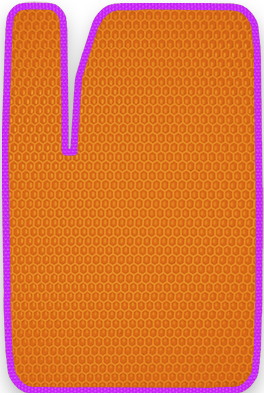 Комплект передние + задние + перегородка