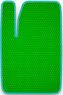 Комплект из 2-х ковров на передние сидения