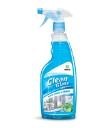 Очиститель стекол "Clean Glass"  блеск стекол и зеркал (голубая лагуна)
